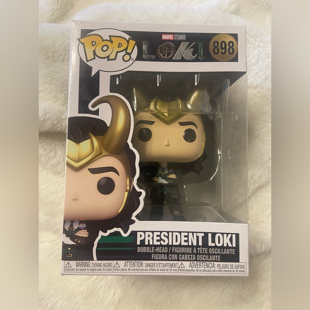 Funko Pop. Marvel Loki. President Loki. 898